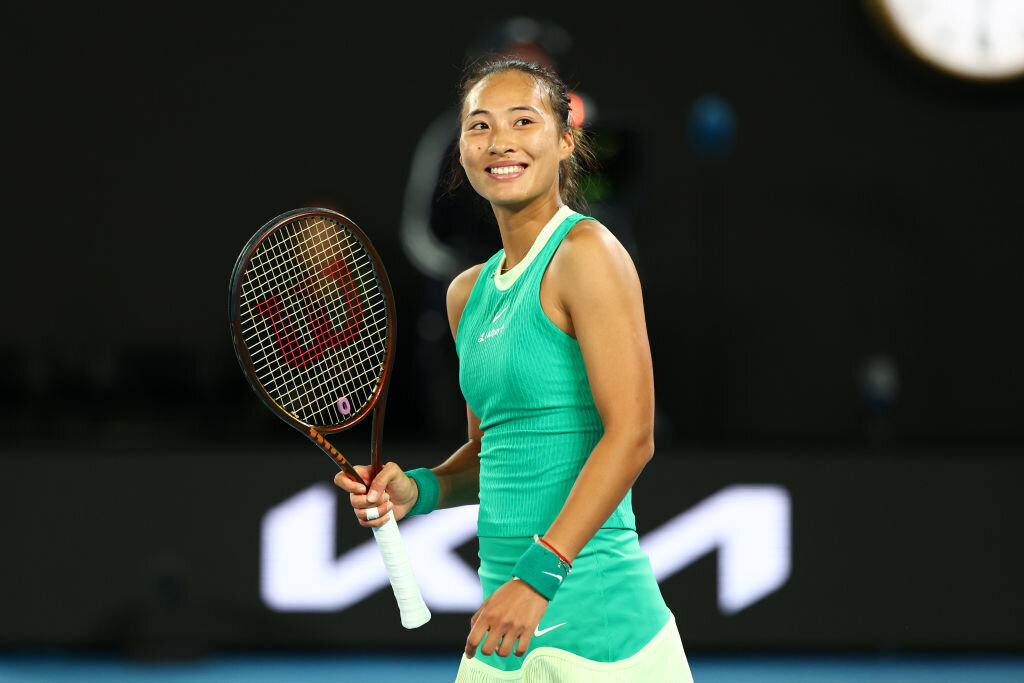 Australian Open Qinwen Zheng Rauscht Ins Viertelfinale Tennisnet