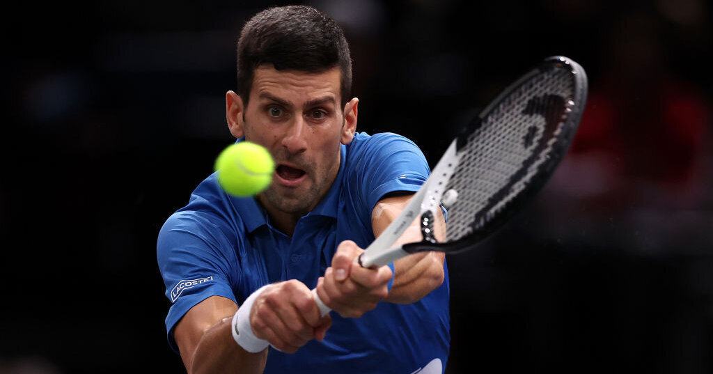 ATP Masters Paris Bercy Novak Djokovic Karen Khachanov Round Of 16