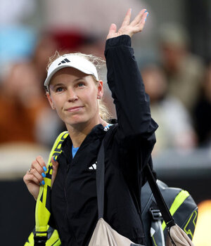 Caroline Wozniacki musste sich trotz hartem Kampf frühzeitig vom Turnier in Madrid verabschieden.