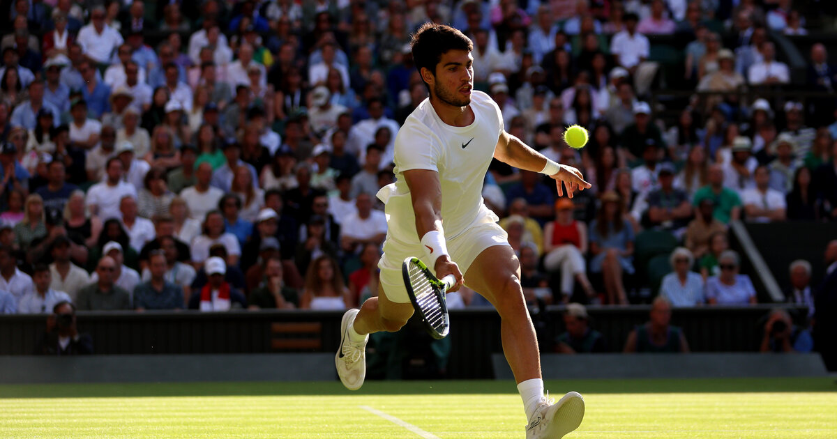 Wimbledon Carlos Alcaraz schlägt Rune und steht erstmals im