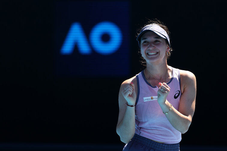 Eva Lys steht in der zweiten Runde der Australian Open