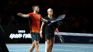 Jack Draper (l.) und Holger Rune stehen im Halbfinale beim Masters in Indian Wells.