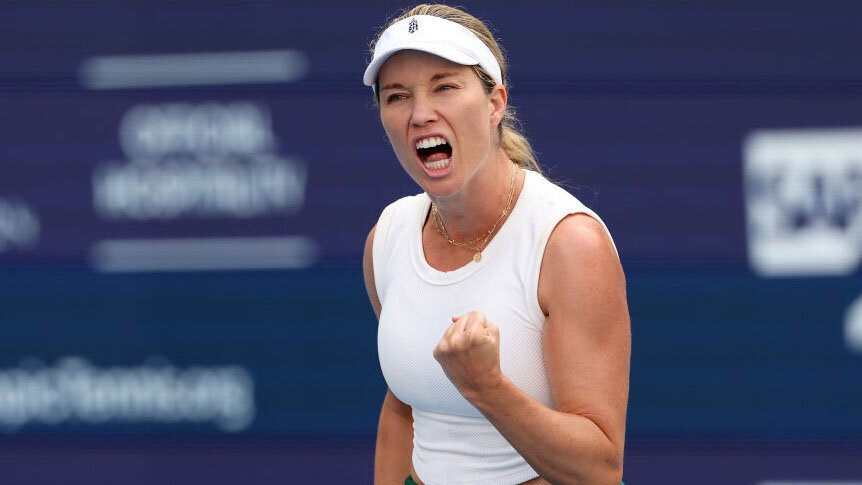 Danielle Collins Clinches Victory at WTA Tour 1000 Tournament in Miami ...