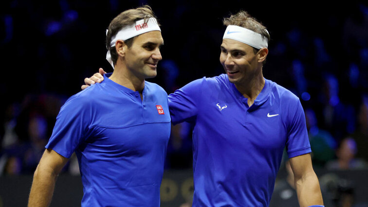 Bald vereint in der Tennisrente: Roger Federer und Rafael Nadal