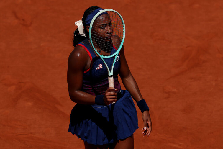 Coco Gauff ist im Achtelfinale des Einzel-Wettbewerbs ausgeschieden