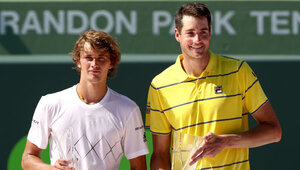 2018 musste sich Alexander Zverev noch in Key Biscayne John Isner geschlagen geben - im Finale