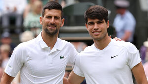 Novak Djokovic führt im Head-to-Head gegen Carlos Alcaraz mit 4:3-Siegen