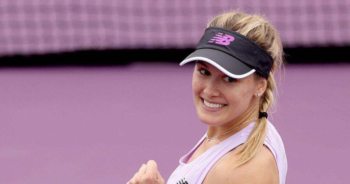 WTA Guadalajara: Genie Bouchard celebrates first 1000 victory since ...