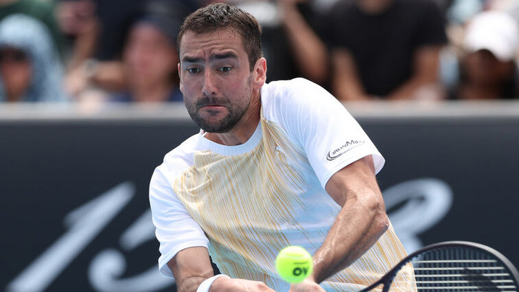 Marin Cilic bei den Australian Open 2024