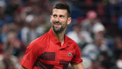 Novak Djokovic hatte gegen Jakub Mensik nicht immer gut lachen