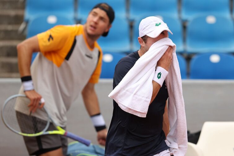 Auch Jan-Lennard Struff und Dominik Koepfer mussten im Viertelfinale der Olympischen Spiele die Segel streichen