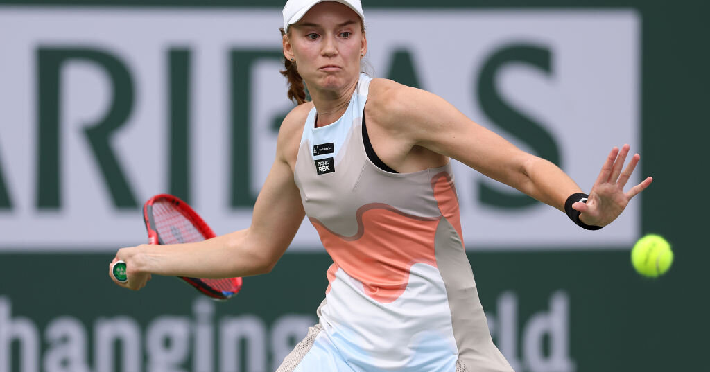 Elena Rybakina Wins Tournament In Indian Wells · Tennisnet.com