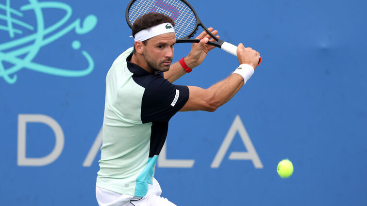 Grigor Dimitrov am Donnerstag in Washington