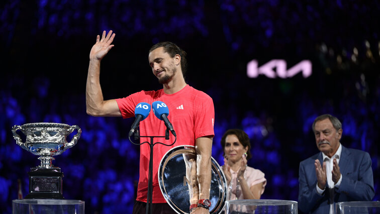 Alexander Zverev musste sich erneut mit der "kleinen" Trophäe begnügen.