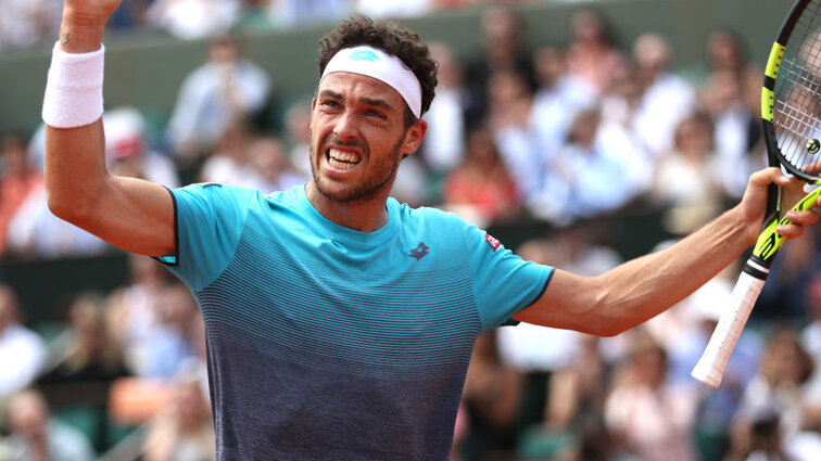 Marco Cecchinato 2018 in Roland-Garros