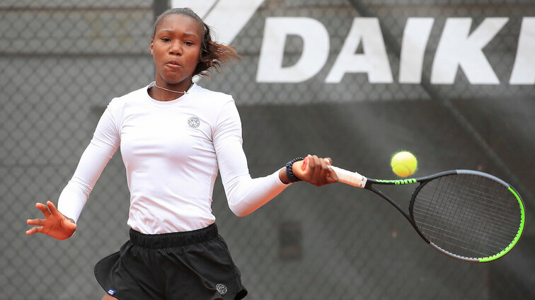 Noma Noka Akugue feierte in Hamburg ihren ersten Hauptfeld-Sieg auf der WTA-Tour.