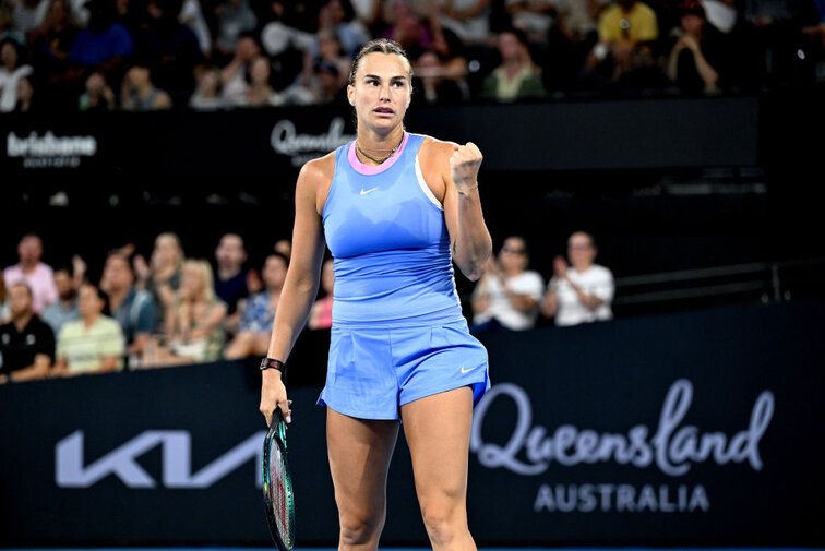 Aryna Sabalenka erreichte das Finale