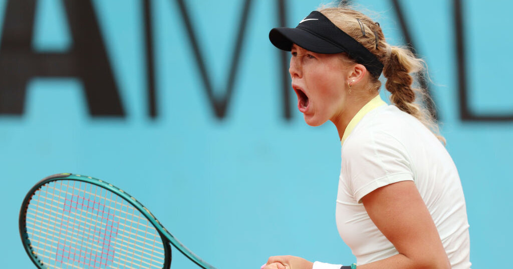 Mirra Andreeva Stuns Wimbledon Winner Marketa Vondrousova In Madrid ...