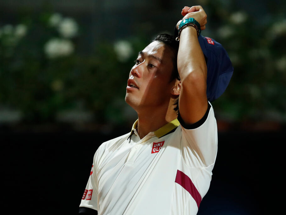 Kei Nishikori Remains Unlucky With Injuries Tennisnet Com