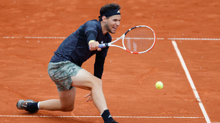 Dominic Thiem wird den Sand für ein paar Wochen meiden