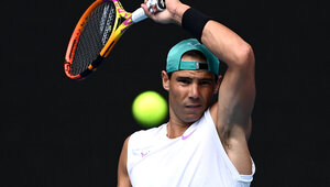 Rafael Nadal geht als Nummer sechs in die Australian Open 