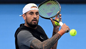 Nick Kyrgios beim Turnier in Brisbane