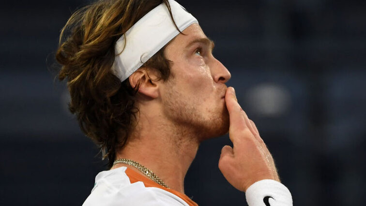 Andrey Rublev won a tournament with a Ukrainian partner just last week