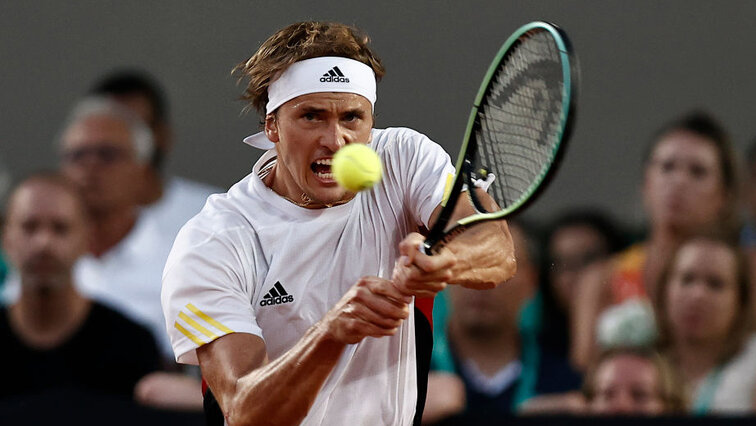 Alexander Zverev beim Davis Cup in Brasilien 2022