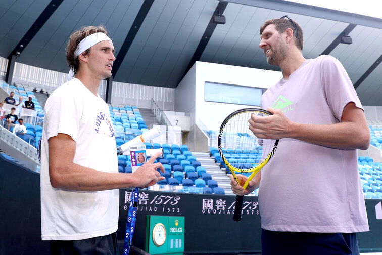 Alexander Zverev darf sich in Australien über prominente Unterstützung freuen