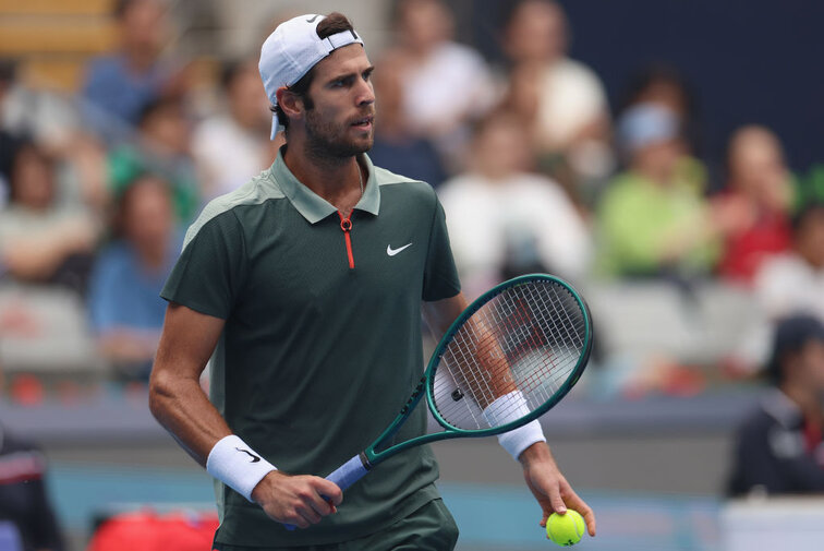 Karen Khachanov steht im zweiten Endspiel des Jahres