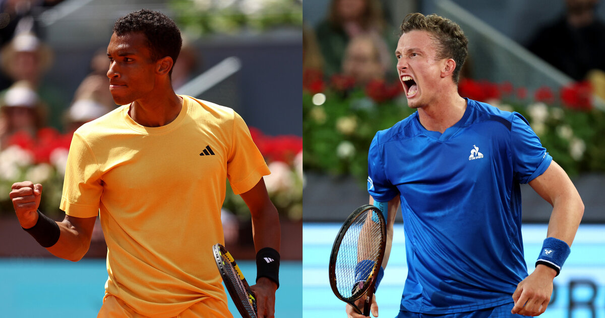 ATP Masters Madrid Live: Felix Auger-Aliassime Vs. Jiri Lehecka Im TV ...