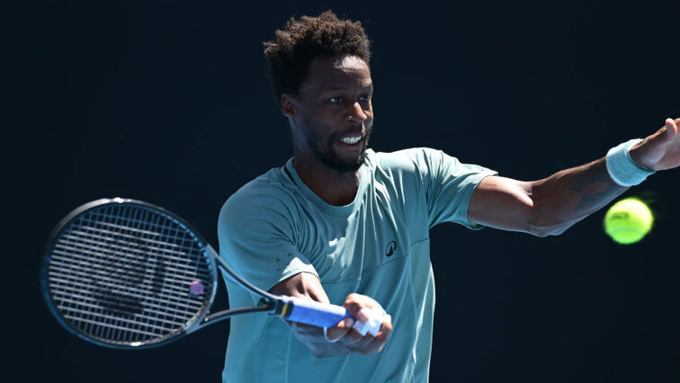 Gael Monfils steht bei den Australian Open 2025 in der dritten Runde