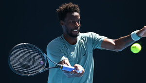 Gael Monfils steht bei den Australian Open 2025 in der dritten Runde