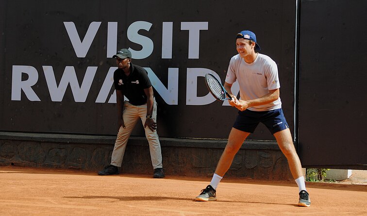 Joel Schwärzler beim Challenger in Kigali