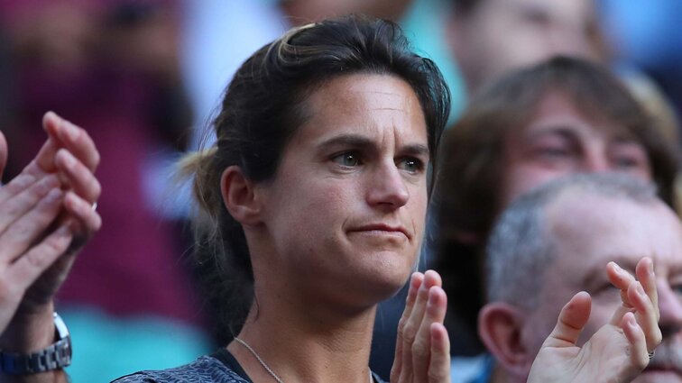 Die Frau hinter dem Halbfinalisten: Amelie Mauresmo