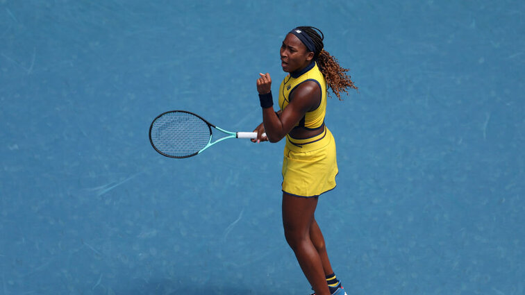 Coco Gauff hatte in der zweiten Runde mehr Arbeit als erwartet.