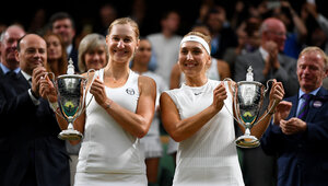 Elena Vesnina und Ekaterina Makarova gewinnen den Doppel-Titel in Wimbledon 2017