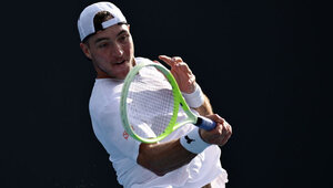 Jan-Lennard Struff am Montag bei den Australian Open 2025