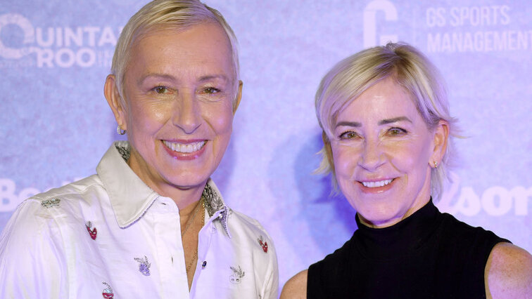 Martina Navratilova und Chris Evert - früher Rivalinnen, längst beste Freundinnen