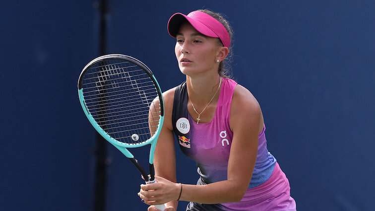 Julia Stusek steht bei den Australian Open 2025 in Runde zwei