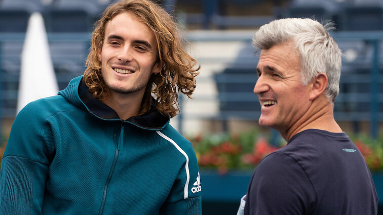 Ein Erfolgsdueo: Stefanos und Apostolos Tsitsipas