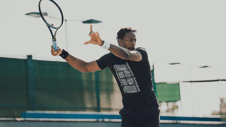 Gaël Monfils und sein ARTENGO-Schläger - eine Kombination, die Spaß macht