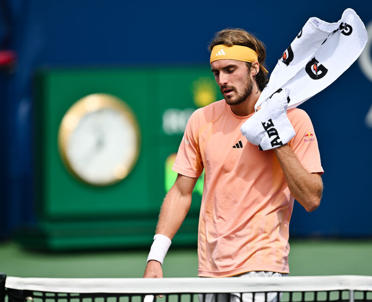 Stefanos Tsitsipas scheitert beim ATP-World-Tour-500-Turnier in Tokio bereits in der ersten Runde