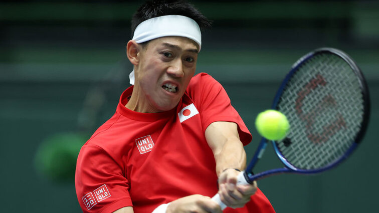 Kei Nishikori hat Japan in die zweite Runde gebracht