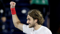 Stefanos Tsitsipas krönte sich am Samstag zum Champion in Dubai.