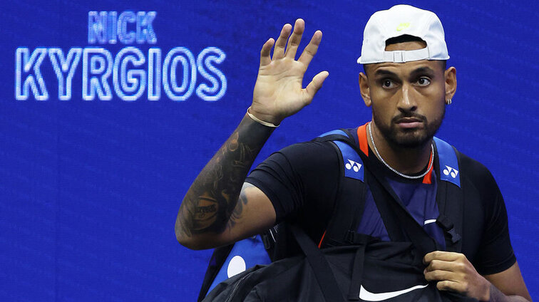 Mit der Absage für die US Open verpasst Nick kyrgios alle Grand Slam-Turniere der Saison.