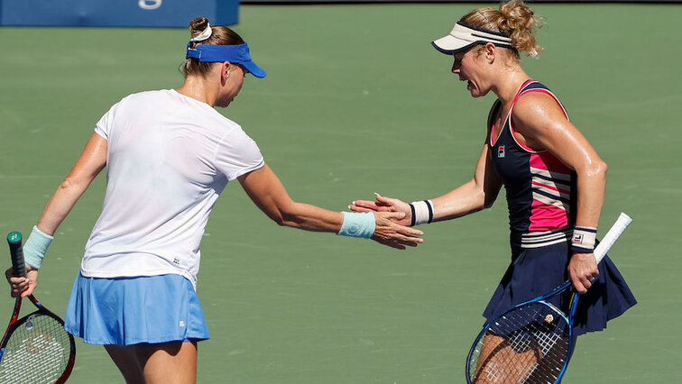 Vera Zvonareva und Laura Siegemund stehen in New York im Endspiel