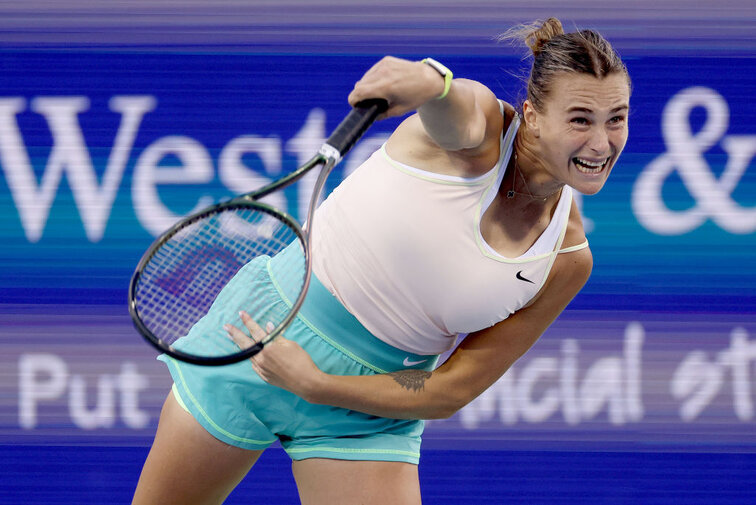 Aryna Sabalenka ließ Daria Kasatkina keine Chance