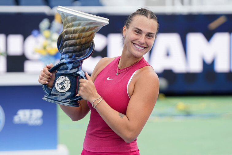 Aryna Sabalenka holte den Titel in Cincinnati