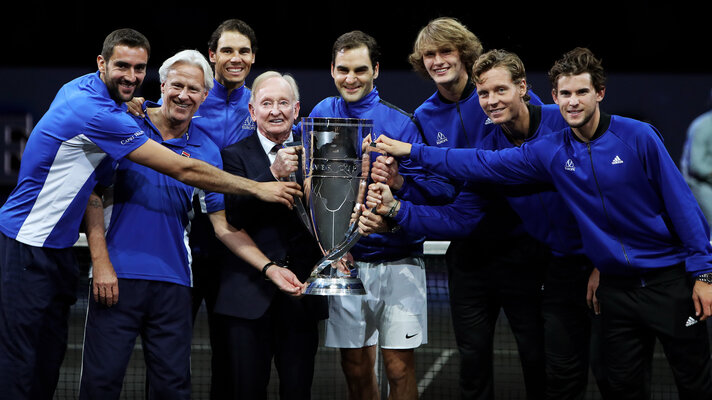 In 2017 there was the premiere of the Laver Cup in Prague - with Dominic in the winning team